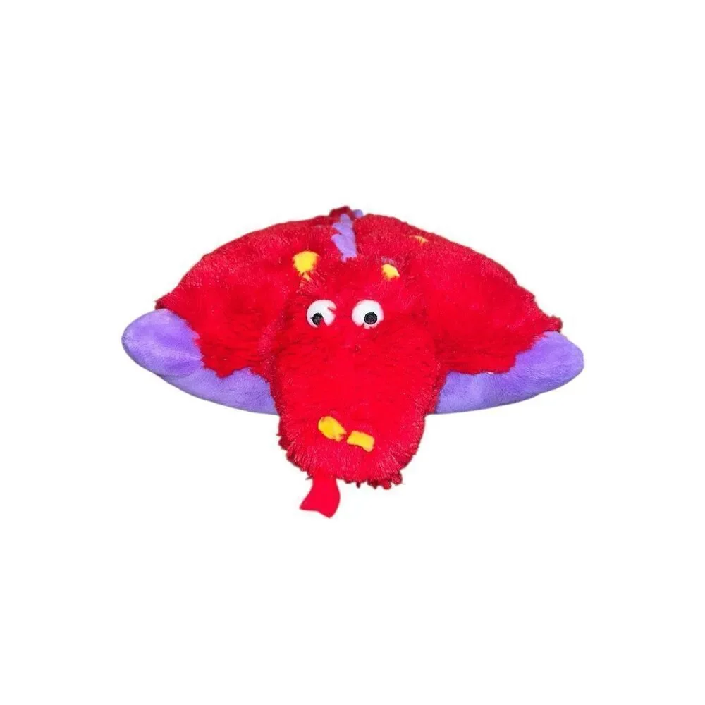 Pillow Pets 2010 Pee-Wees Fiery Dragon 11” plush stuffed animal